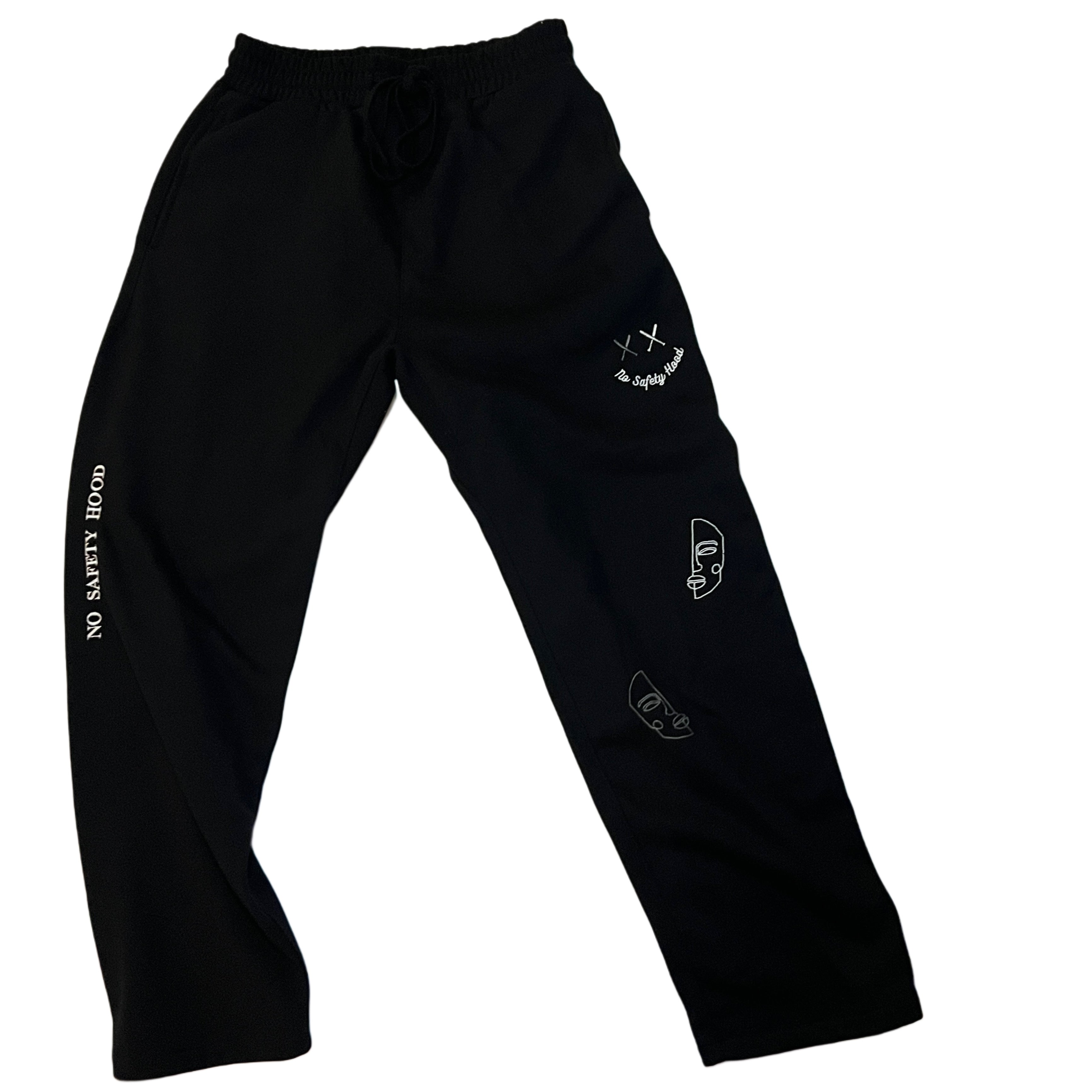 SAFETY PUFF PANTS BLACK
