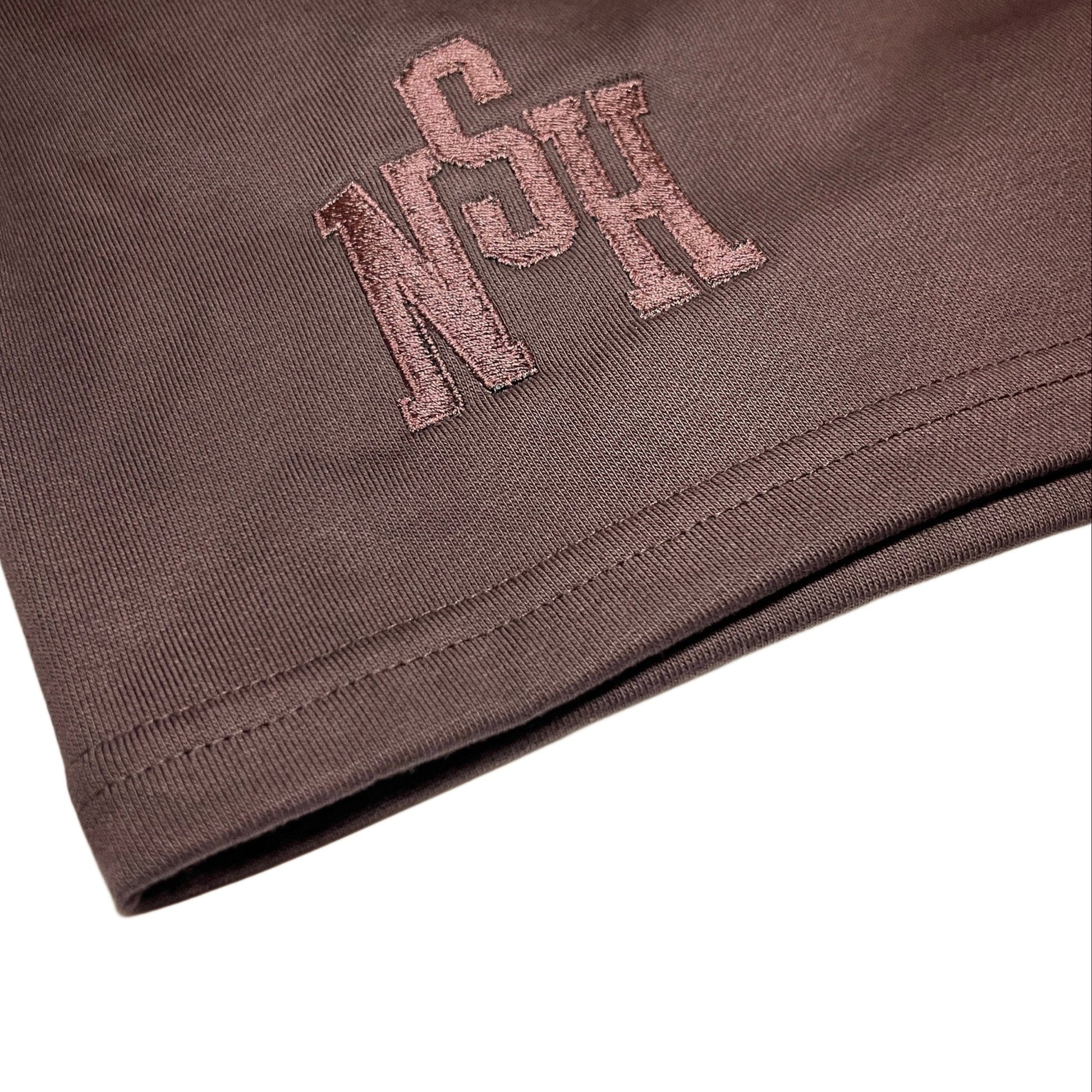 NO SAFETY BROWN SHORTS