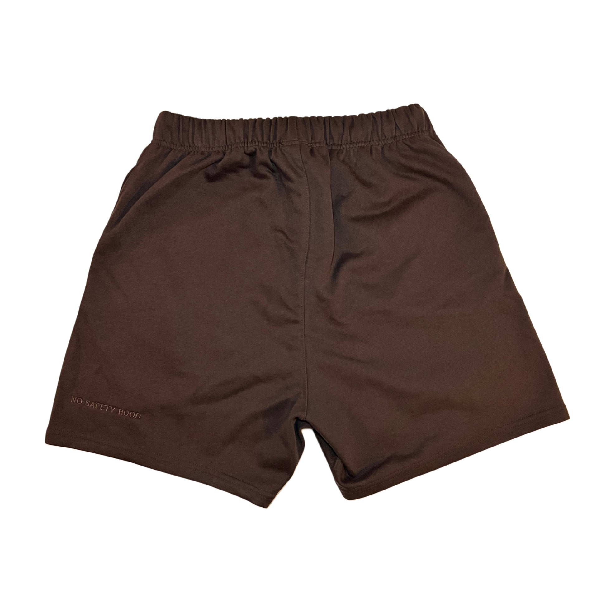 NO SAFETY BROWN SHORTS