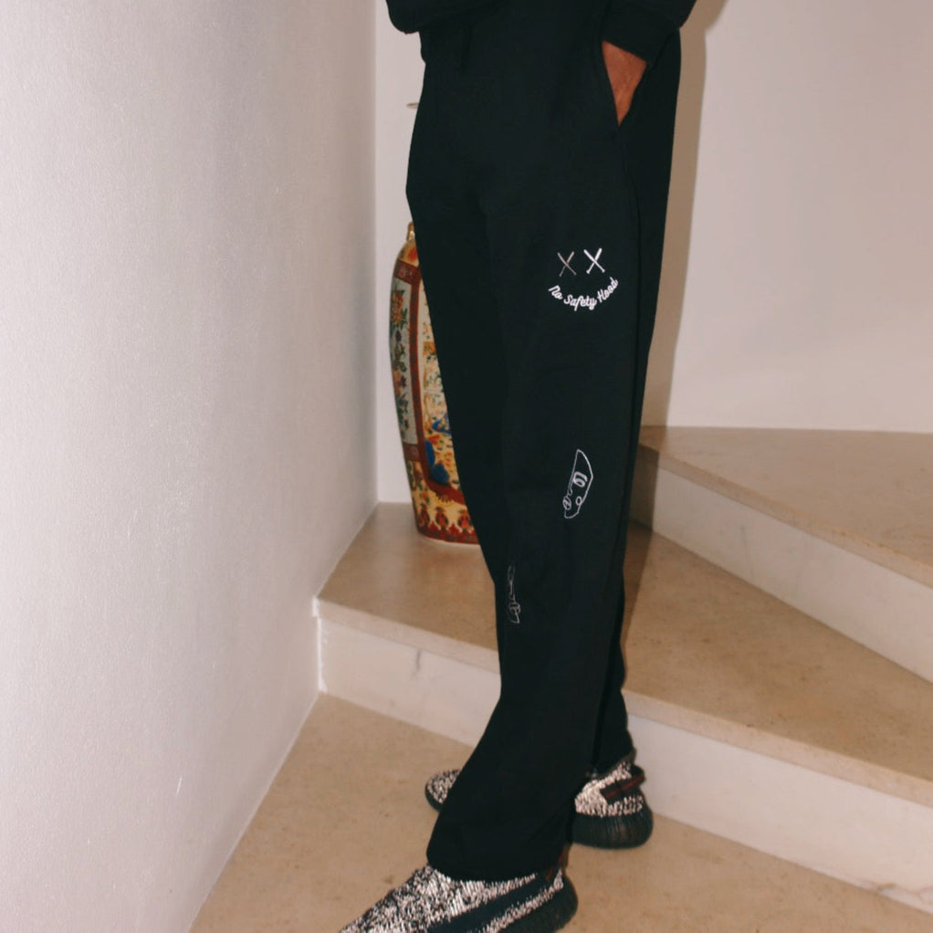 SAFETY PUFF PANTS BLACK