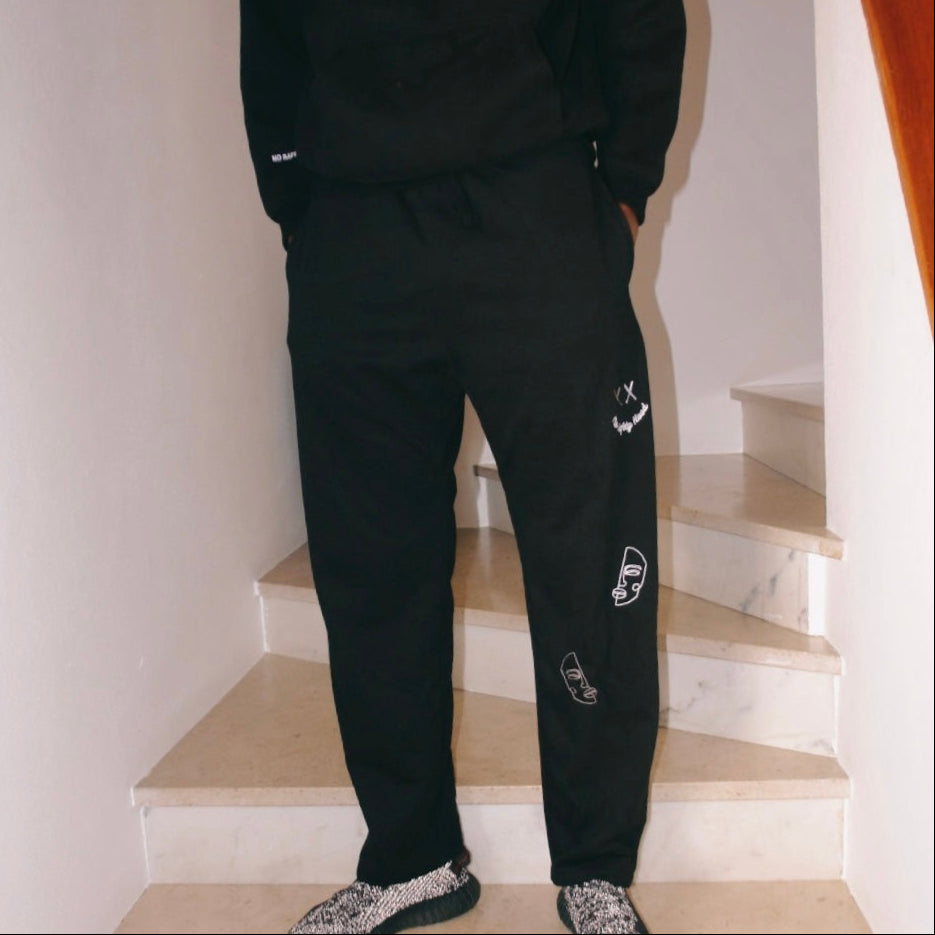 SAFETY PUFF PANTS BLACK