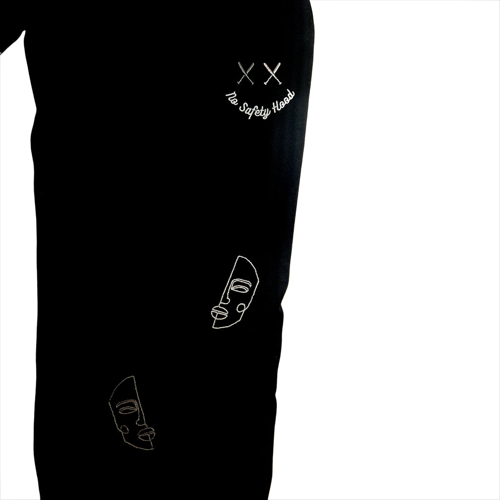 SAFETY PUFF PANTS BLACK
