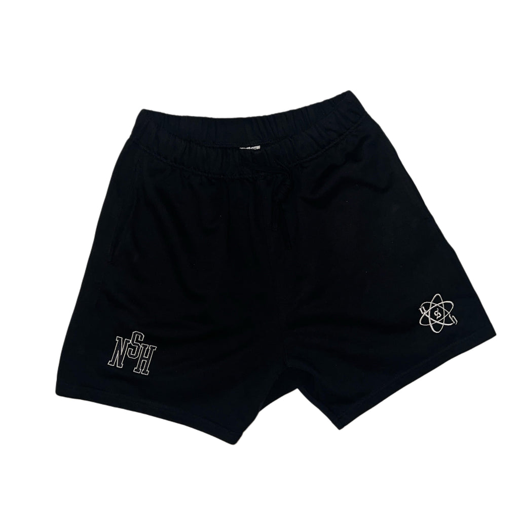 NO SAFETY SHORTS  BLACK & WHITE