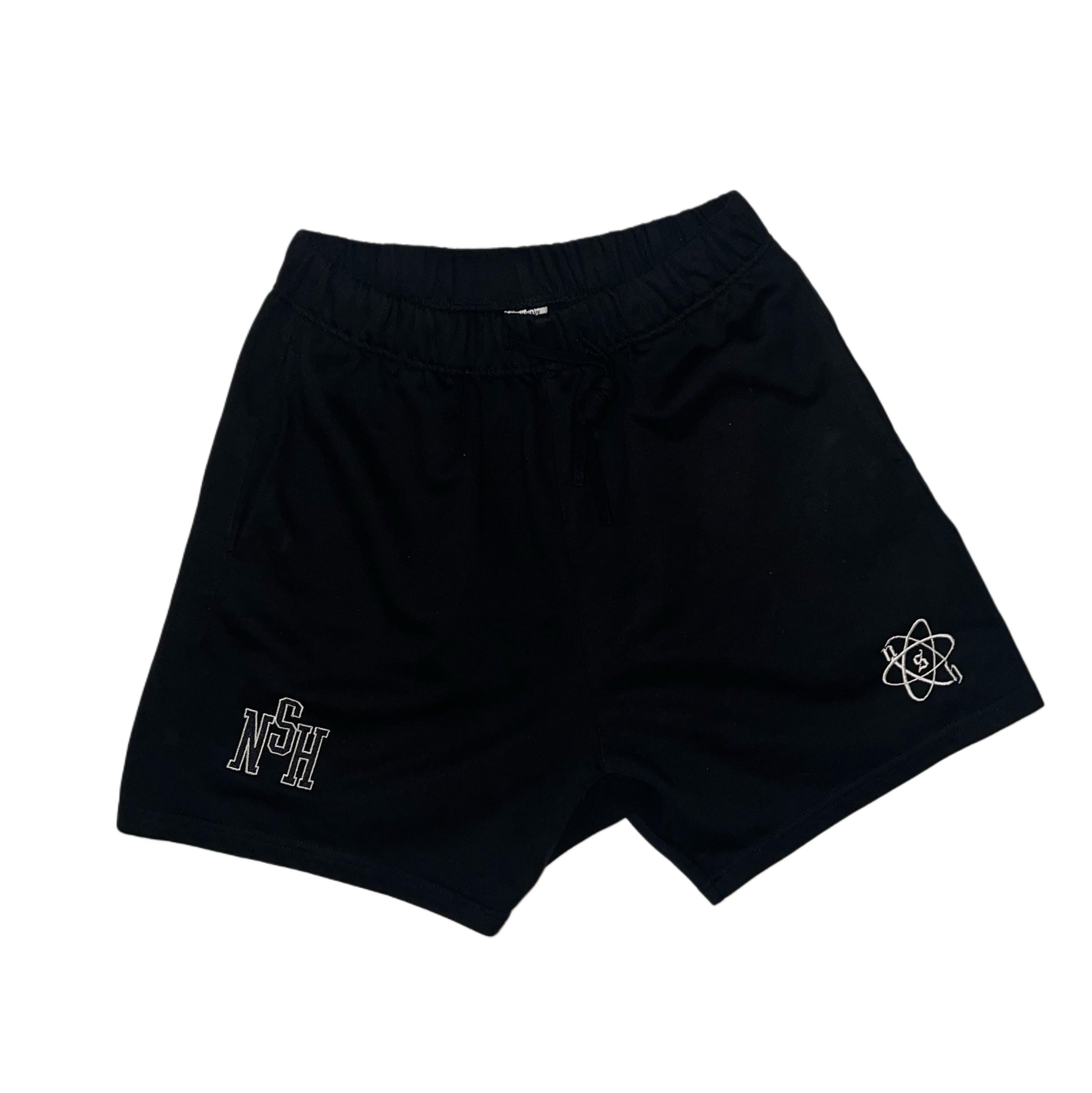 NO SAFETY SHORTS  BLACK & WHITE