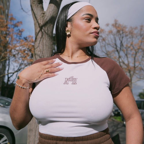 BROWN CHOCOLATE SIMPLE TOP - NSH